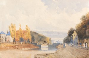 Brüssel von der Pariser Straße von Thomas Shotter Boys