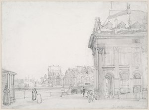 Die Île de la Cité vom Institut aus, Paris von Thomas Shotter Boys