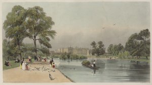 London wie es ist: Buckingham Palace, vom St. James
