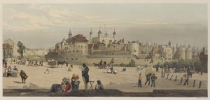 London wie es ist: Der Turm und die Münze, vom Great Tower Hill von Thomas Shotter Boys