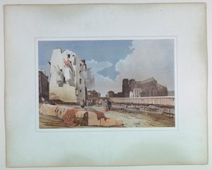 Notre Dame, Paris vom Quai Saint Bernard von Thomas Shotter Boys