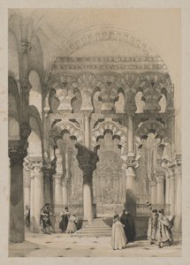 Malerische Skizzen in Spanien: Die Moschee, Cordoba