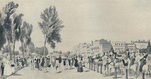 Gesellschaft im Hyde Park, 1842, 1920 von Thomas Shotter Boys