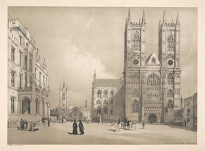 Westminster Abbey, Krankenhaus &c. von Thomas Shotter Boys