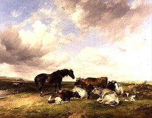 Sommerschauer von Thomas Sidney Cooper