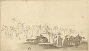 Canterbury Pilger von Thomas Stothard