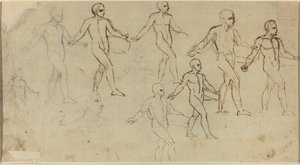 Studien eines Sämanns (Illustration für Thomsons Jahreszeiten) von Thomas Stothard