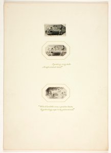 Studie für eine Platte aus The Task von Thomas Stothard
