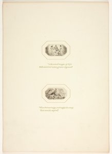 Studie für eine Tafel aus The Task von Thomas Stothard