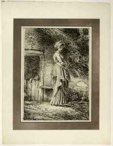 Der verlorene Apfel, aus der ersten Ausgabe von Specimens of Polyautography