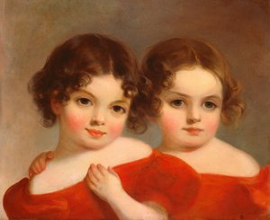 Die Leland-Schwestern, um 1830 von Thomas Sully