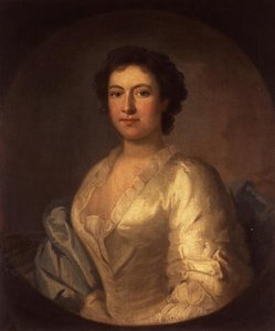 Porträt der Sängerin Susannah Maria Cibber