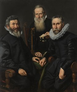 Gruppenporträt eines unbekannten Vorstands