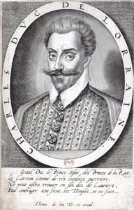 Porträt von Charles III, Herzog von Lothringen von Thomas de Leu - Gallica (angepasst) von Thomas de Leu