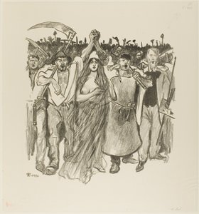 18. März von Théophile Alexandre Pierre Steinlen
