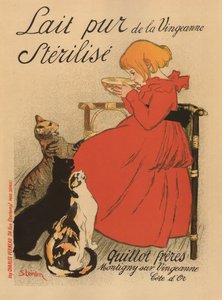 Lait pur stérilisé de la Vingeanne Poster, 1890er Jahre