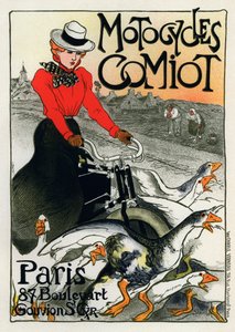 Motocycles Comiot, Werbeplakat