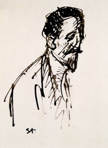 Porträt von Jehan Rictus