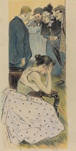 Sa famille chanson, 1893 von Théophile Alexandre Steinlen
