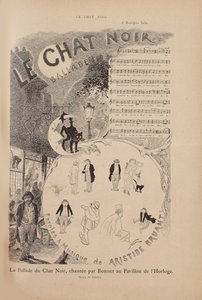 Geschichte des berühmten Kabaretts Le Chat Noir, Le Chat Noir Magazin