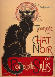Tournée du Chat Noir de Rodolphe Salis (1. Fassung) von Théophile Alexandre Steinlen