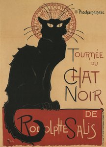 Tournee des Chat Noir, 1896 von Théophile Alexandre Steinlen