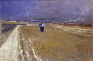 Spaziergang neben der Eisenbahn; Promenade à côté du Chemin de Fer