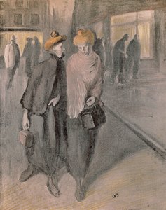 Arbeitende Frauen, um 1900 von Théophile Alexandre Steinlen