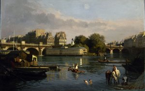 Le Pont-Neuf und die Spitze der Île de la Cité