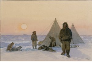 Polarforscher von Thorolf Holmboe