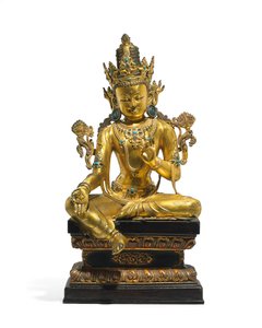 Kaiserliche Figur des Avalokiteshvara von Tibetan School