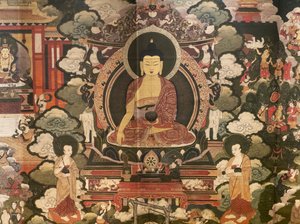 Szenen aus dem Leben des Buddha Shakyamuni