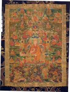 Dritter Panchen Lama Losan Penden Yeshe von Tibetan School