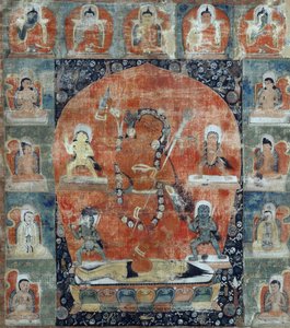 Tibetische Kultur: Samvara Mandala (Detail)