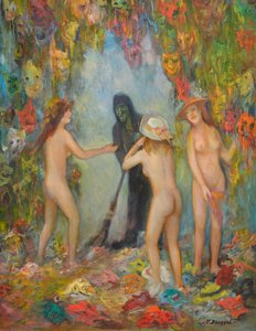 Die Hexe und die jungen Mädchen