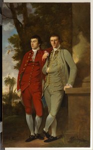 Porträt von Charles und Captain John Sealy