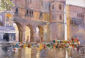 Ghats, Udaipur von Tim Scott Bolton
