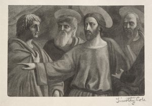 Alte italienische Meister: Das Zinsgroschen, 1888-1892 von Timothy Cole