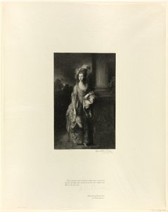 Die ehrenwerte Mrs. Graham, aus Old English Masters von Timothy Cole