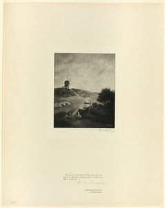 Die Windmühle, aus Alte englische Meister