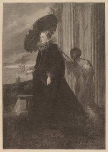 Marchesa Elena Grimaldi, Ehefrau von Marchese Nicola Cattaneo von Timothy Cole after Sir Anthony van Dyck