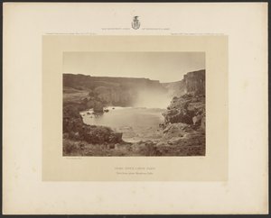 Snake River Canyon, Idaho, Blick von oberhalb der Shoshone Falls