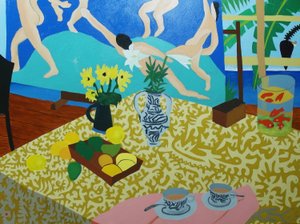 Tee mit Matisse