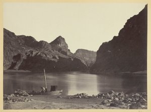 Black Canyon, Colorado River, von Camp 8, Blick nach oben von Timothy O