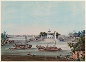 Dahuangjiao-Fort, Perlfluss von Tingqua