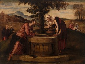 Christus und die Frau von Samaria