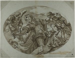 Opferung Isaaks von Tintoretto