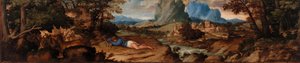 Schlafender Hirte von Titian (Tiziano Vecellio)