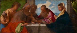 Die Beschneidung Christi von Titian (Tiziano Vecellio)