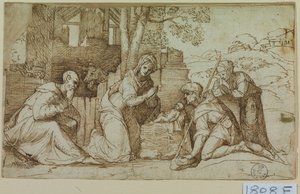Anbetung der Hirten von Titian (c.1488 1576)